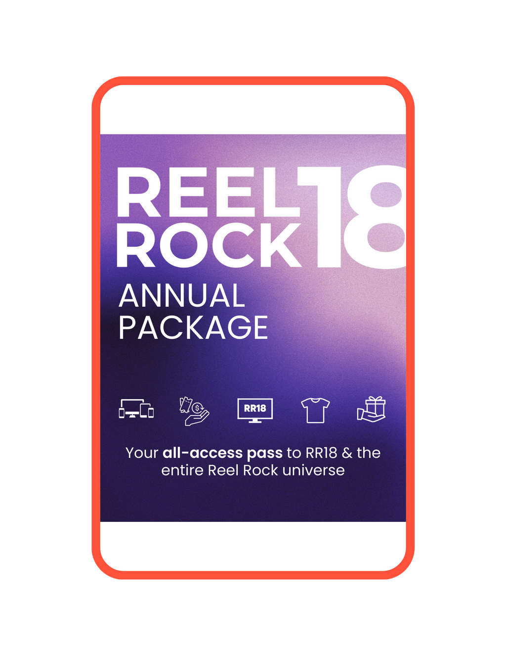 Reel Rock 18 Annual Package – REEL ROCK