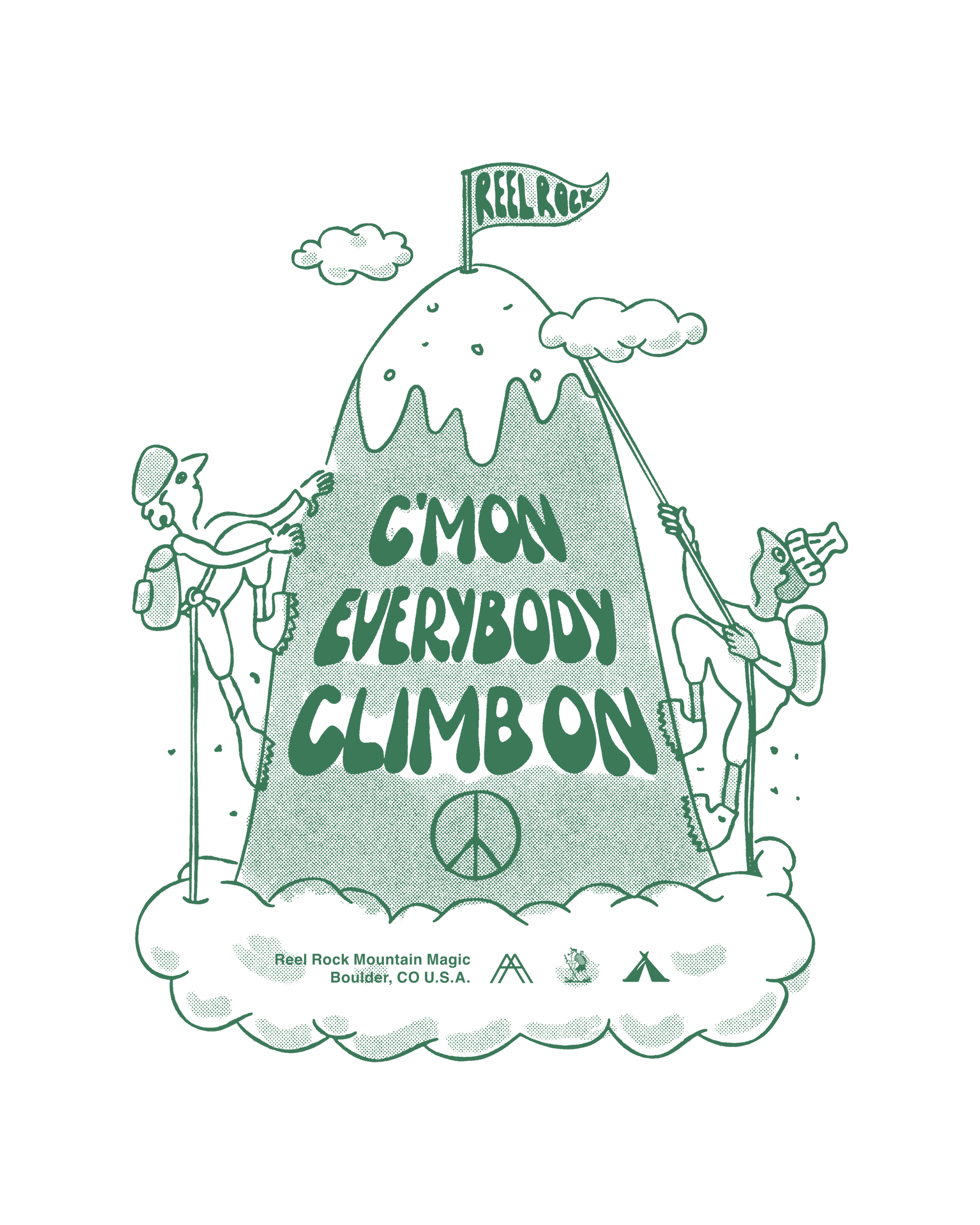 Back logo close-up